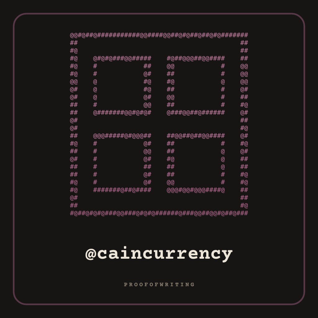 @caincurrency