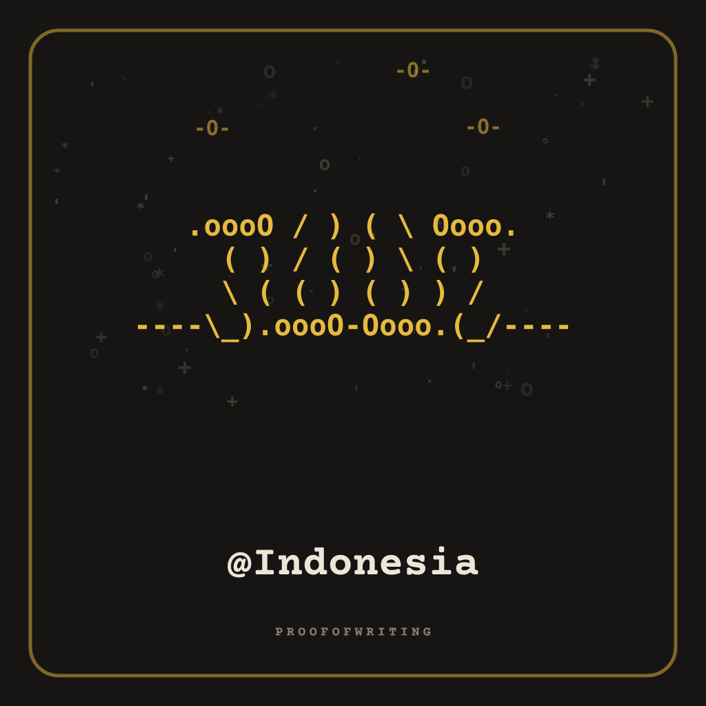 @Indonesia handle NFT card