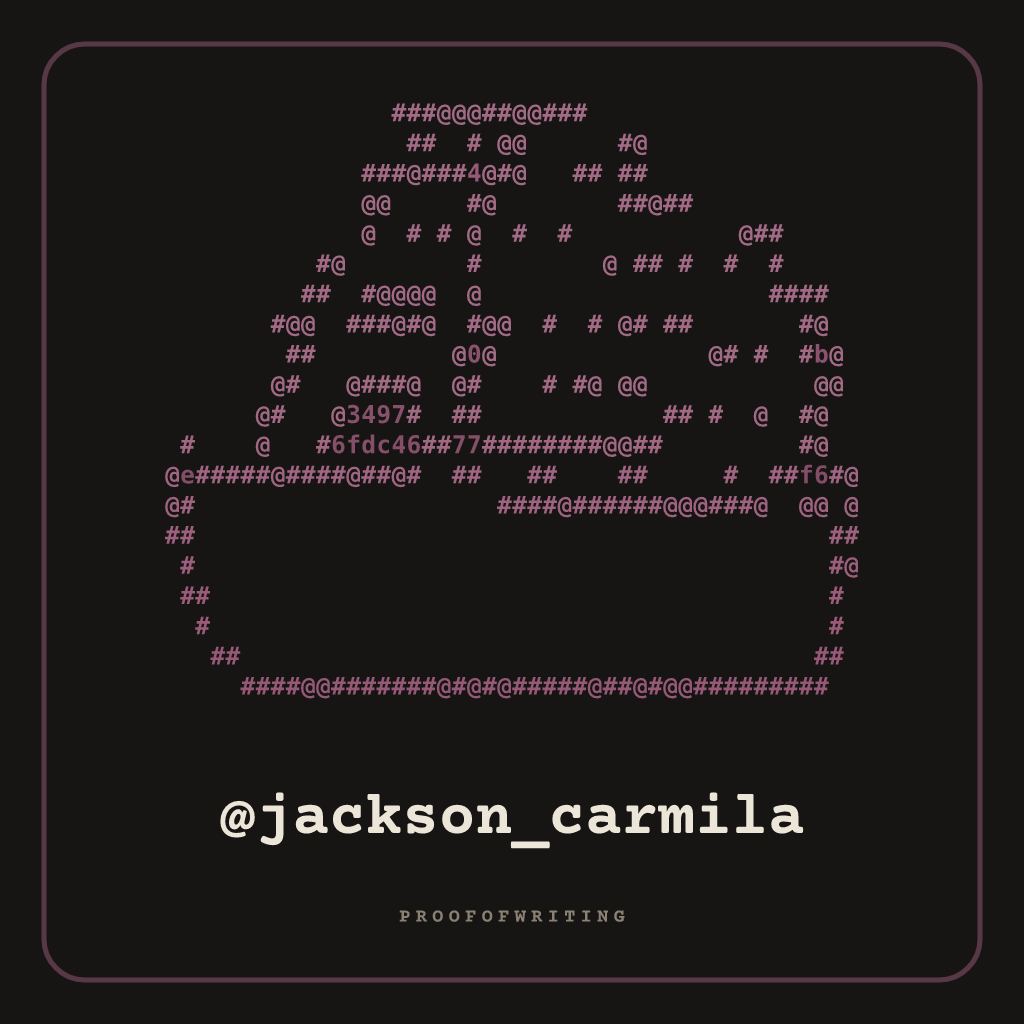 @jackson_carmila handle NFT card