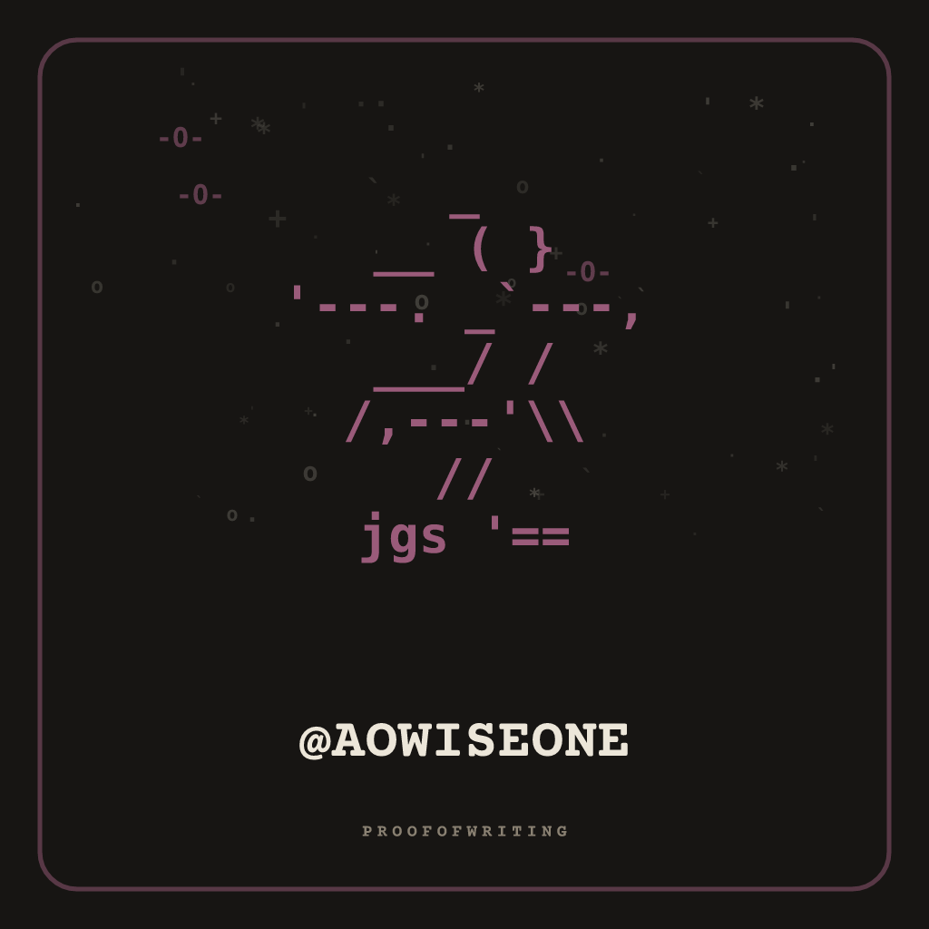 @AOWISEONE