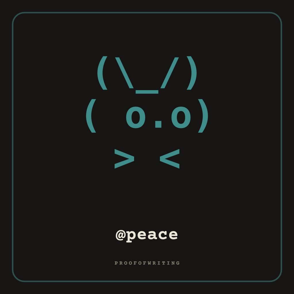 @peace
