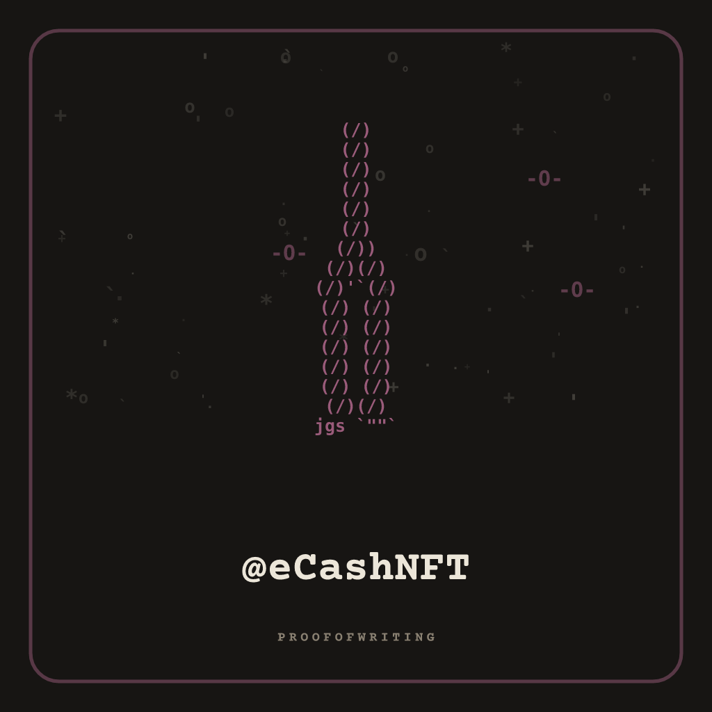 @eCashNFT handle NFT card