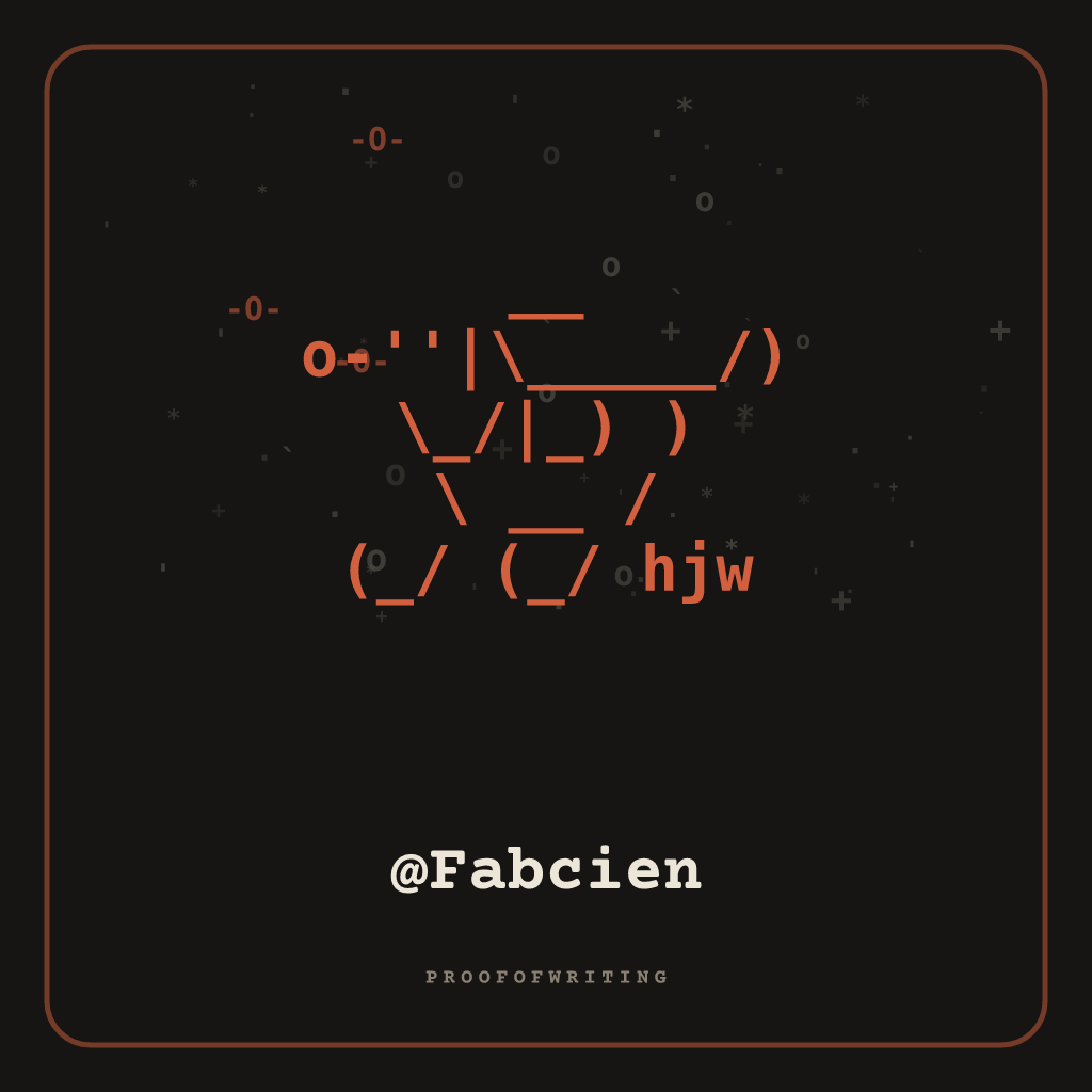 @Fabcien