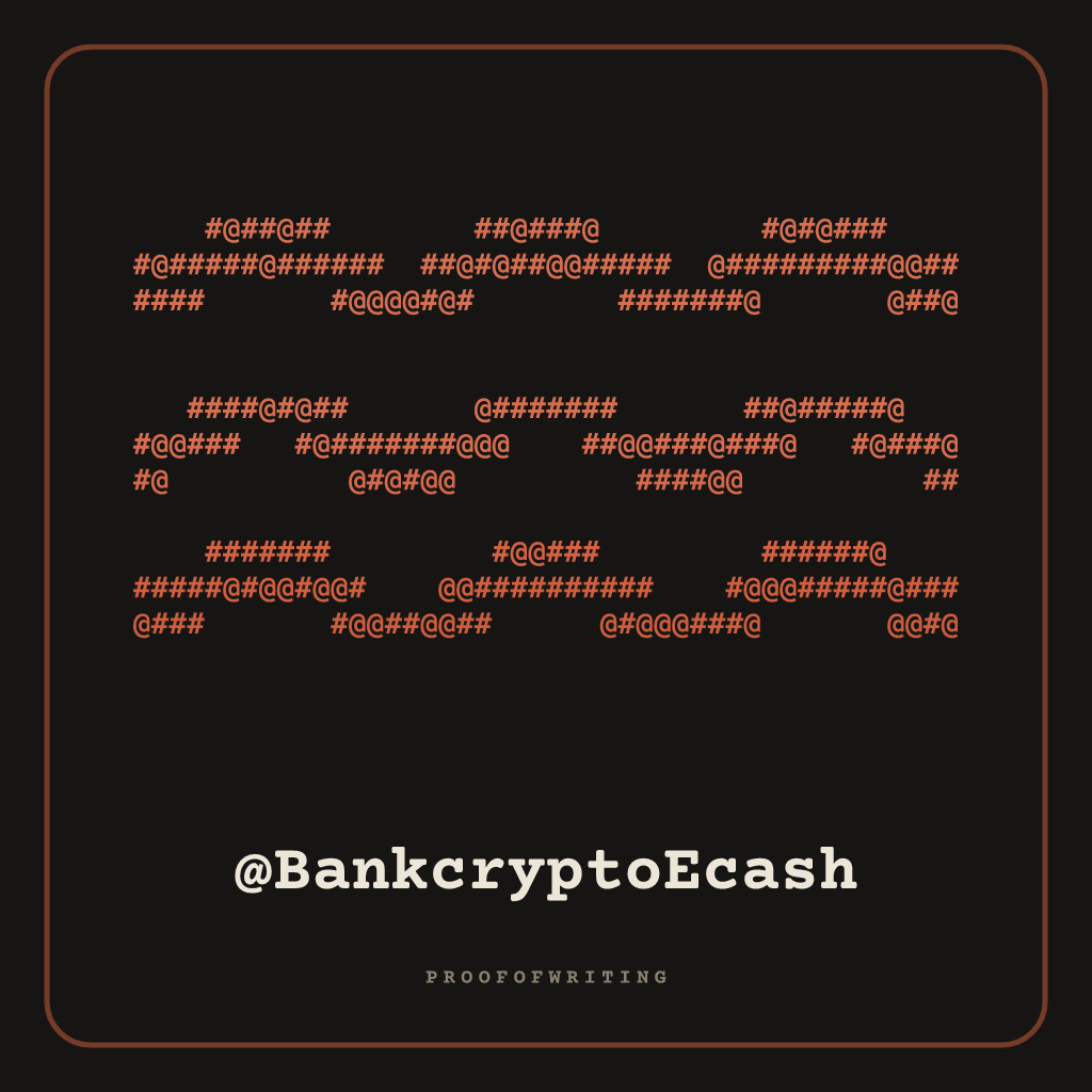 @BankcryptoEcash
