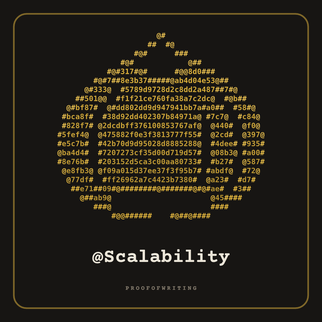 @Scalability