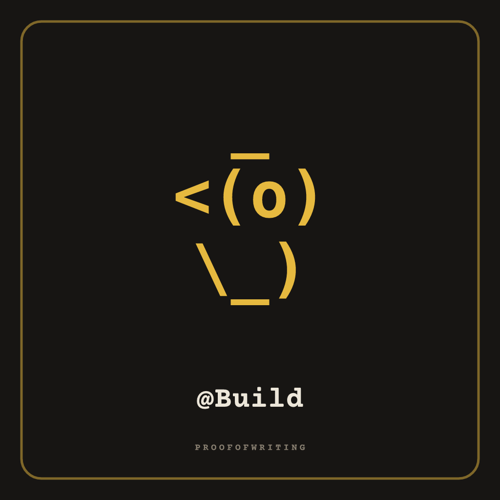@Build
