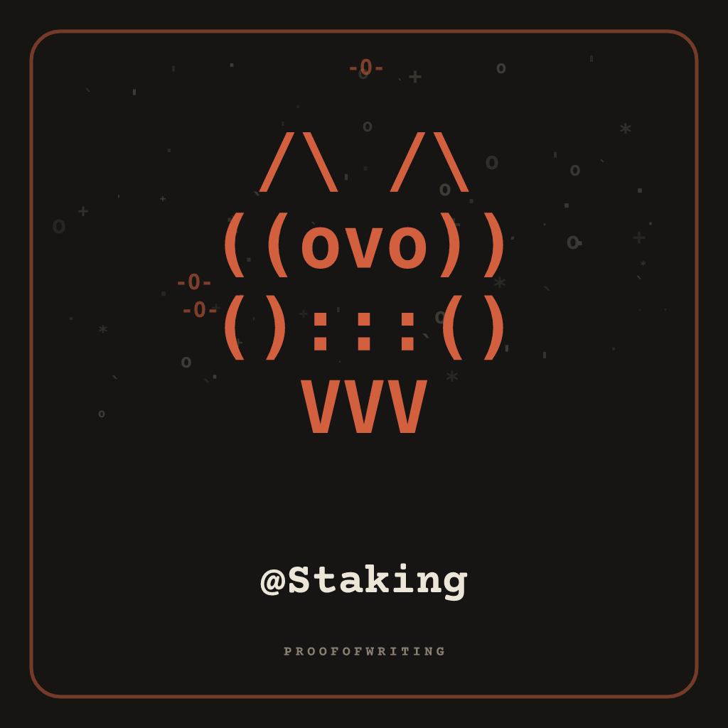 @Staking