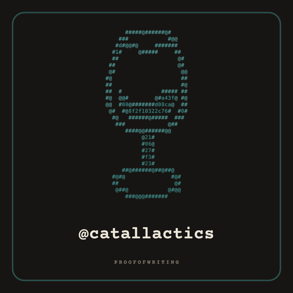 @catallactics handle NFT card