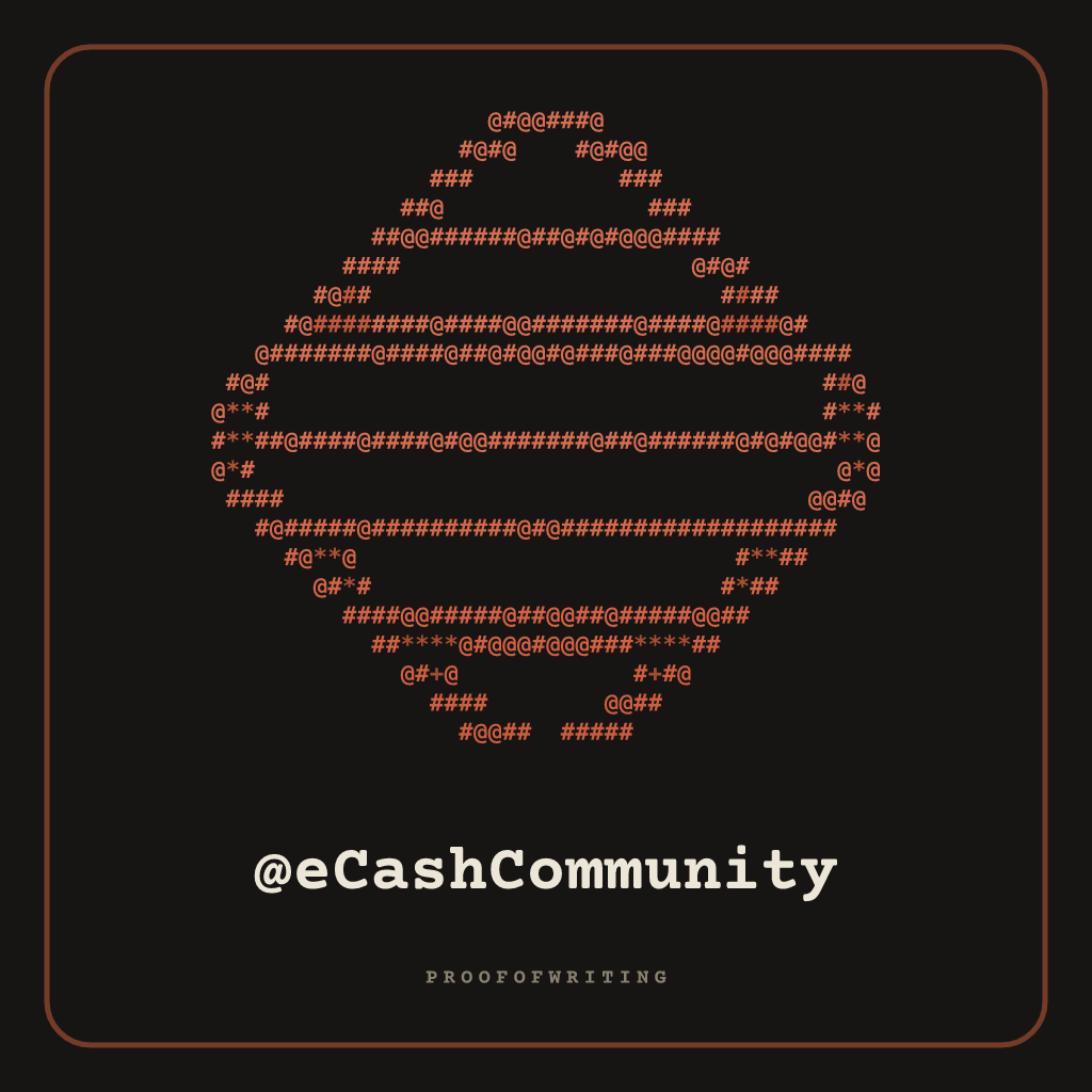 @eCashCommunity handle NFT card