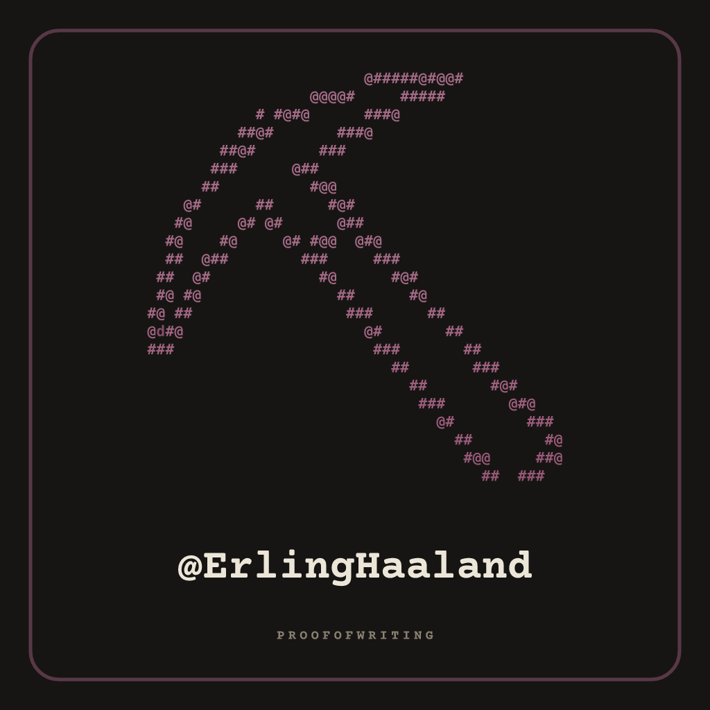 @ErlingHaaland