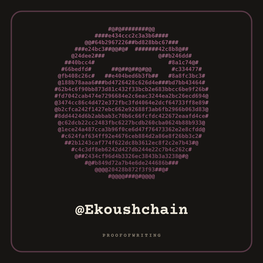 @Ekoushchain