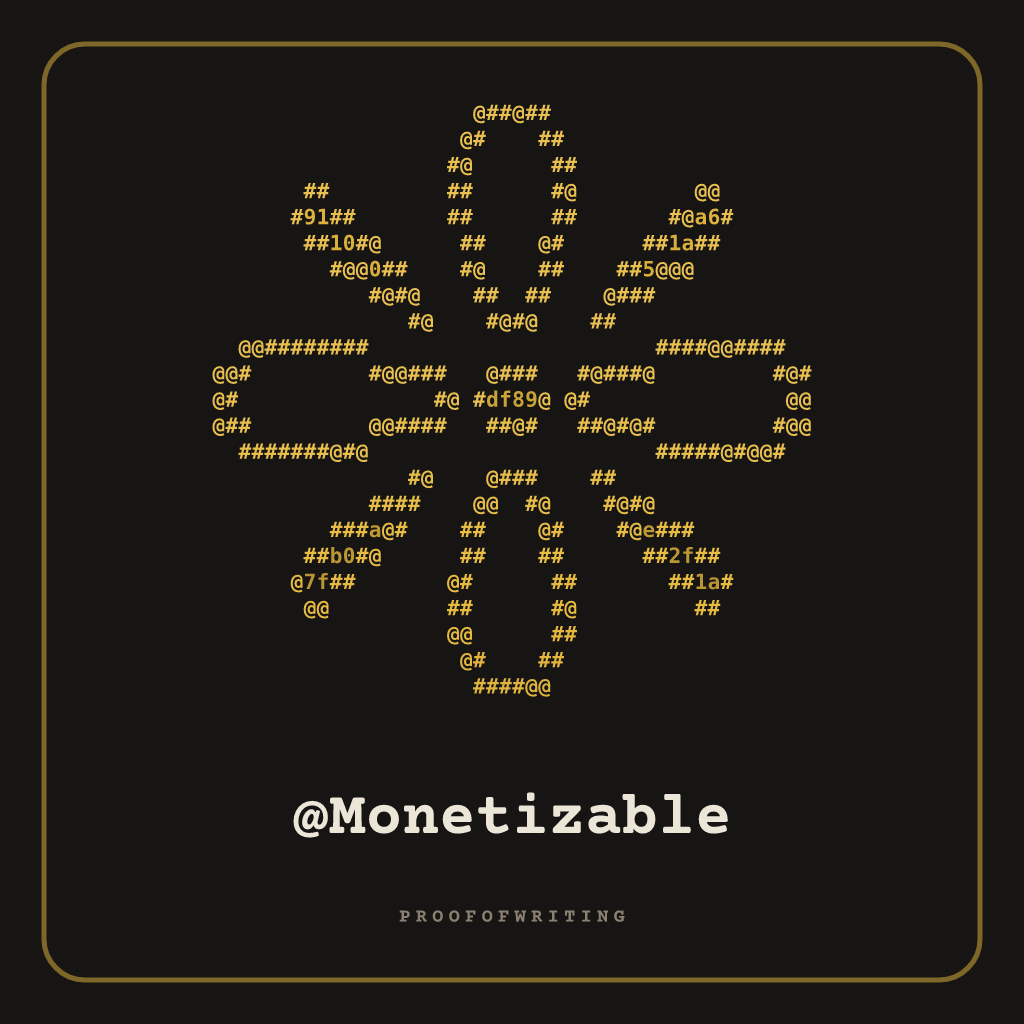 @Monetizable