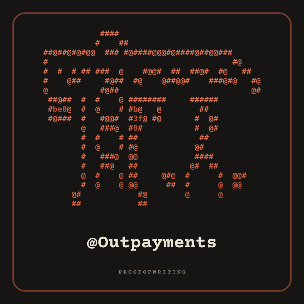 @Outpayments