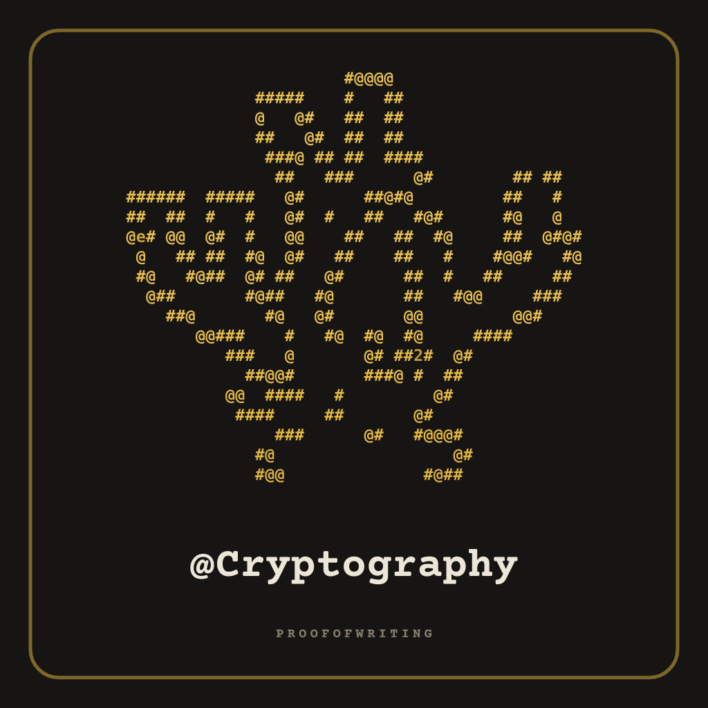 @Cryptography