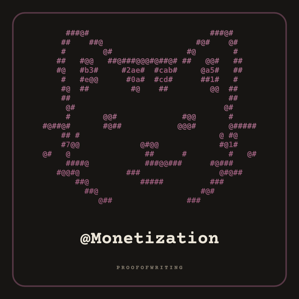 @Monetization