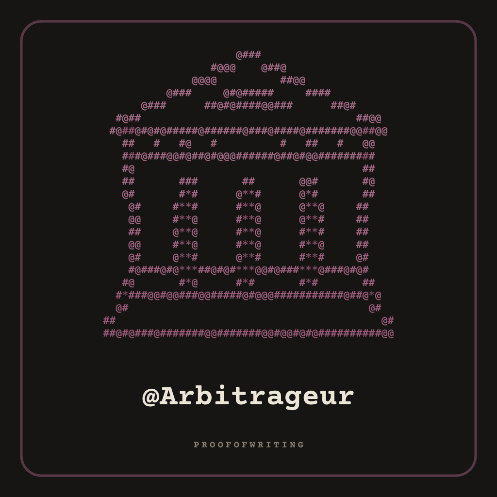 @Arbitrageur