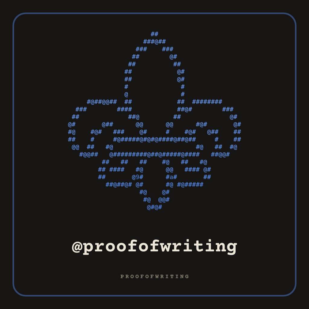 @proofofwriting