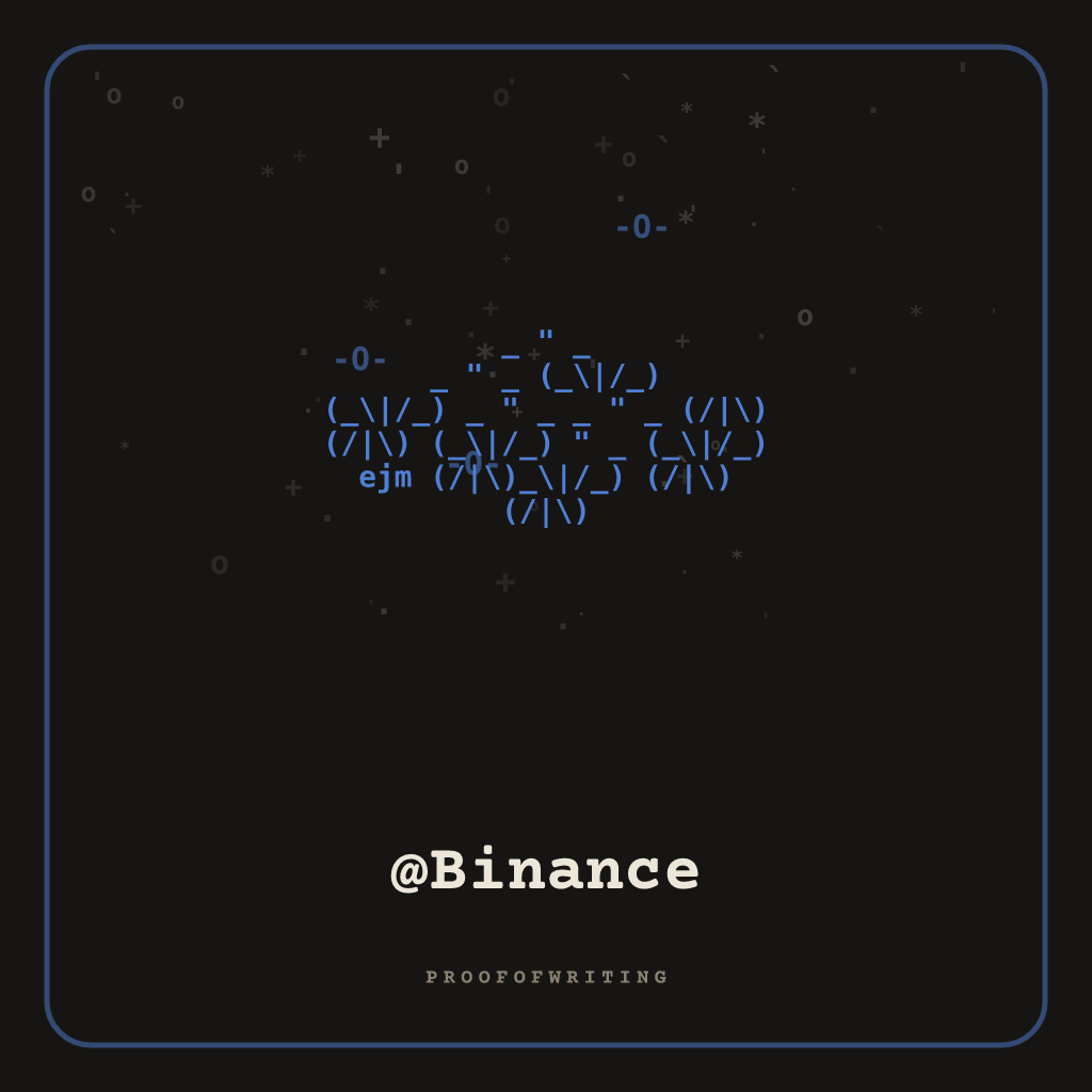 @Binance handle NFT card