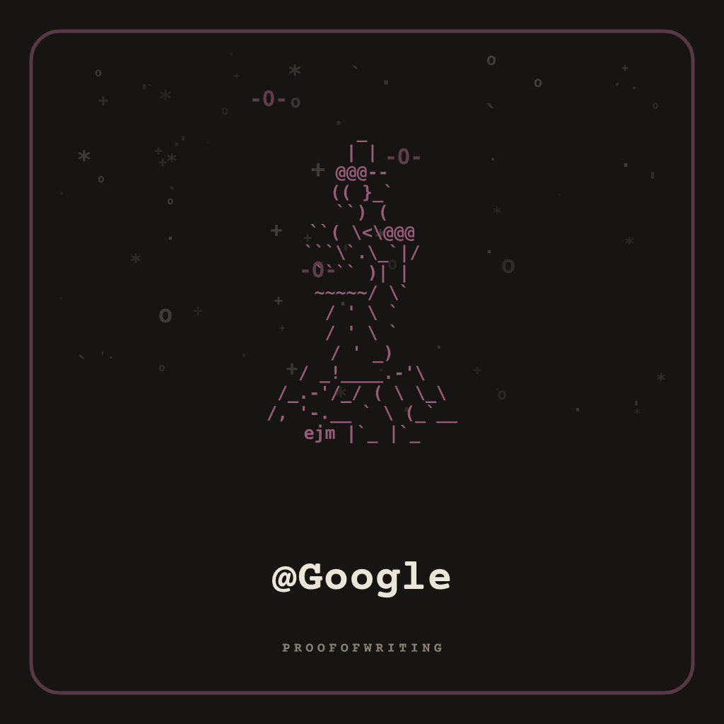 @Google